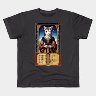 Medieval Kitty Kids T-Shirt